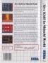Sega  Master System  -  Alex Kidd in Shinobi World (Back)